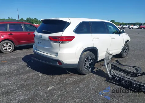 2018 Toyota Highlander Le из США, поврежденный, VIN 5TDBZRFH4JS840443